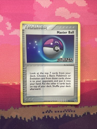 Pokemon karte meisterball - meisterball, ex