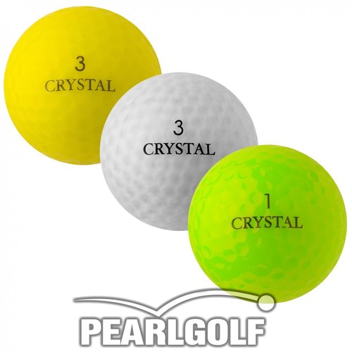 Crystal mix bunt golfbälle - crystal,