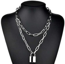 Halskette - Punk - Stilvolles Accessoire - Urbaner Look - Verlängerung - Schlüss