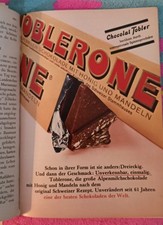 TOBLERONE. Schokolade. Werbung 1969