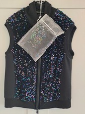 Jacke/Weste Pailettenbesatz
