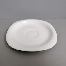 1x Untertasse für Kaffee-Teetasse - Rosenthal Suomi weiß - Design Timo Sarpaneva