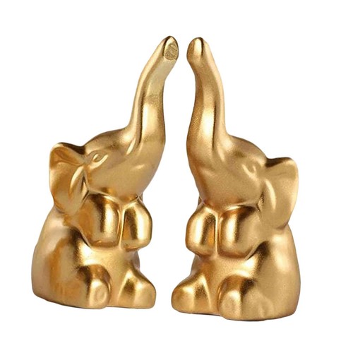 2pcs mini elefanten - mini, statuen