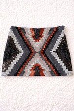 Zara Pailletten Minirock –