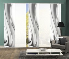 5er-Set Flächenvorhang, Deko