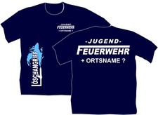 Freiwillige Jugend Feuerwehr T-Shirt Motive Bekleidung Ausrüstung Ortsname 71