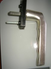 1 Stück gebrauchter  Hoppe Fenstergriffe  bronze hell gebraucht 