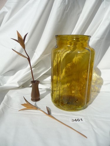 3461 altes biedermeier glas - biedermeier,