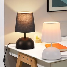 ZMH E14 Stoff Tischleuchte