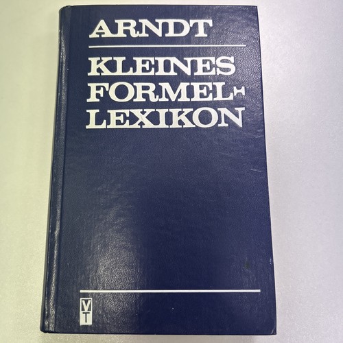 Arndt kleines formel lexikon - arndt,
