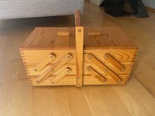 Holz Nähkästchen ausklappbar