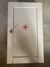 DDR Verband Schrank Jenapharm Holz Sanikasten ~1960er  Anker Rudolstadt 58x35cm