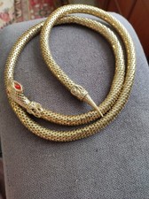 Vintage Gold Mesh Gürtel mit