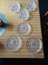 6  Kristall Tortenteller