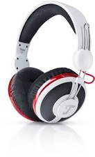 Teufel Aureol offene HD Kopfhörer Over-Ear Headphones - Weiß / Rot, Gaming 