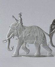 Antike Zinnfiguren Elefanten
