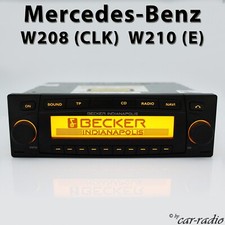 Becker Navi Indianapolis BE7920 für Mercedes W208 W210 Radio CLK E Klasse MP3-CD