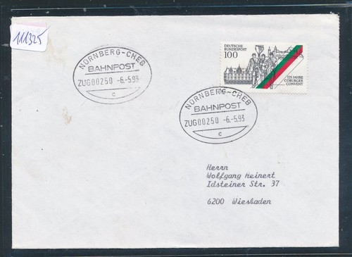 111325 bahnpost ovalstempel - 111325),
