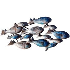 SEESTERN Fischschwarm Metall /