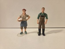 2 x Schleich Figur Bauer und