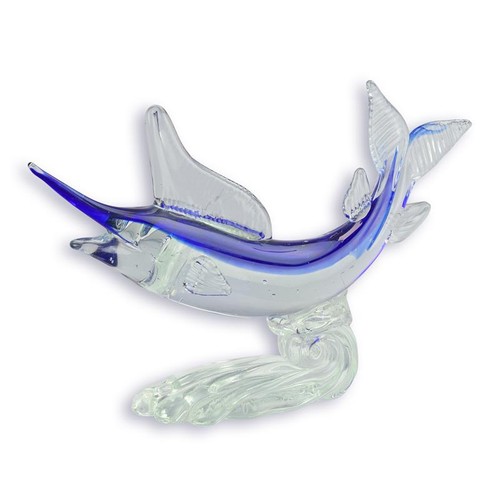 Glasfigur marlin - glasfigur, im