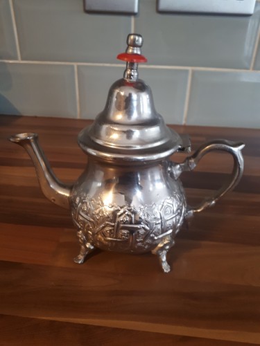 Vintage marokkanische teekanne - vintage,