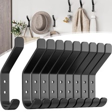 Garderobenhaken Schwarz