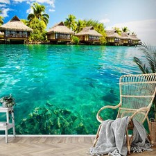 Fototapete Strand Meer Karibik