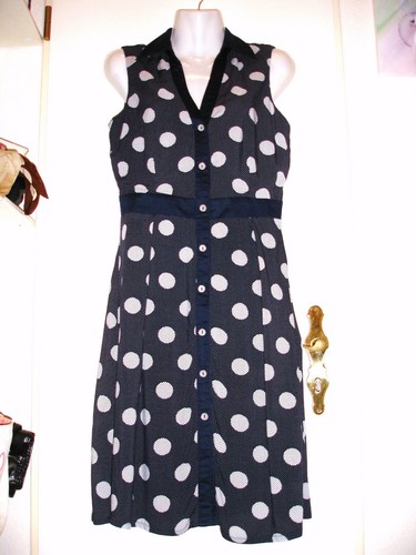 Officekleid kleid polka dots - officekleid,