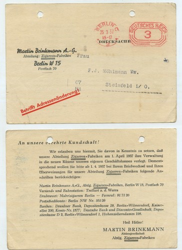 71407 postkarte martin - -,