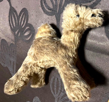 Stofftier Kamel Dromedar beige feststehend strohgefüllt 20x22x12cm Krippenfigur