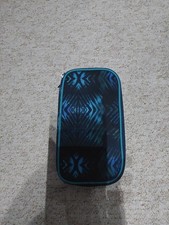 Federtasche Schlampertasche blau Herlitz