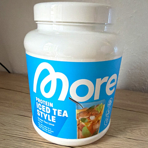 More protein iced tea - more, style