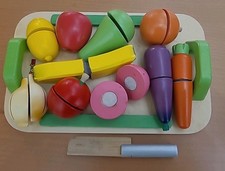 Kinderküche Obst Holz Klett