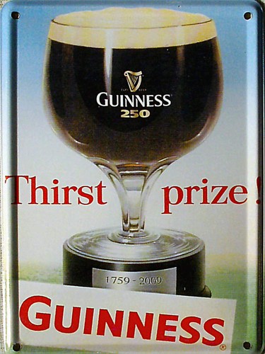Mini blechschild guinness - mini-blechschild,