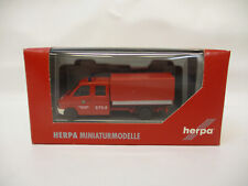 X-34119	Herpa 1:87 Mercedes Sprinter FW Feuerwehr Doka Pritsche/Plane
