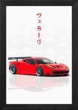 Roter JDM Ferrari 458 GT2