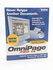 OmniPage Pro 14 Sealed box