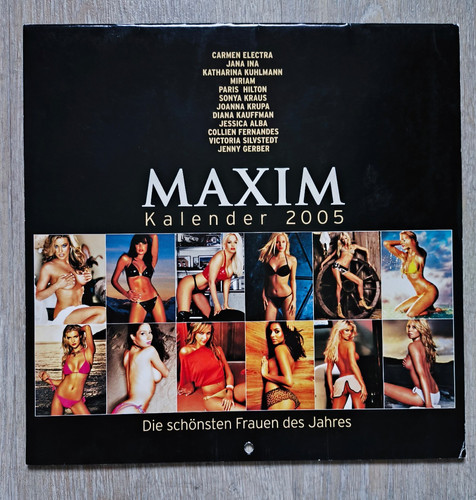 Maxim kalender 2005 - maxim,