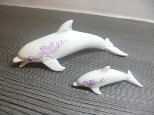 Playmobil delfin weiß rose - playmobil,