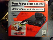 PAN CB-Sprechfunkgerät 12AM/40FM mit Zubehör 8m Kabel + Lautsprecheranschluß