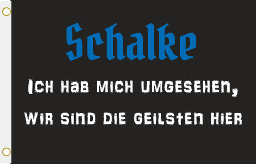 Fahne flagge schalke die - flagge,