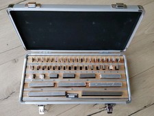 Holex Endmaßsatz 47 Teile Gen. 1 WIE NEU Endmaße Endmaßkasten 