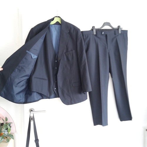 Teiliges schwarz blau - 3,