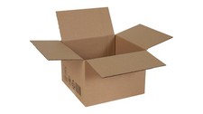 Versandkarton Faltkarton Hermes Päckchen 200 x 200 x 140 mm Braun 1.20 B