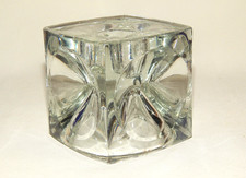 Vintage Kerzenhalter Glas