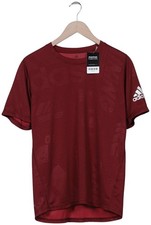 adidas T-Shirt Herren Oberteil Shirt Sportshirt Gr. L Bordeaux #ve9wirn