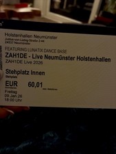 Zahide 2 Konzertkarten Am