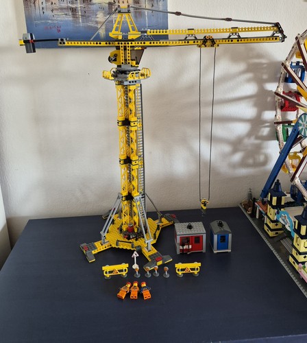 Lego 7905 baustellenkran - baustellenkran, kran