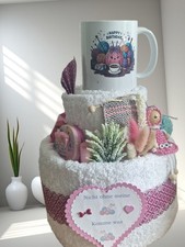 Handtuchtorte Geschenk mit